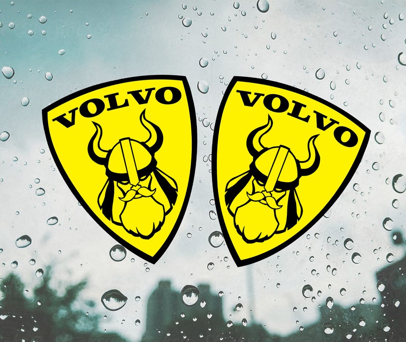 Volvo Sticker / Decal Car Sticker / Volvo Viking Sticker / Etsy