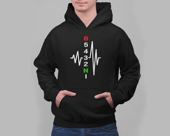 Gangschaltung Motorrad Hoodie / Biker Hoodie / Unisex Sweatshirt / Biker  Liebhaber Hoodie / - .de