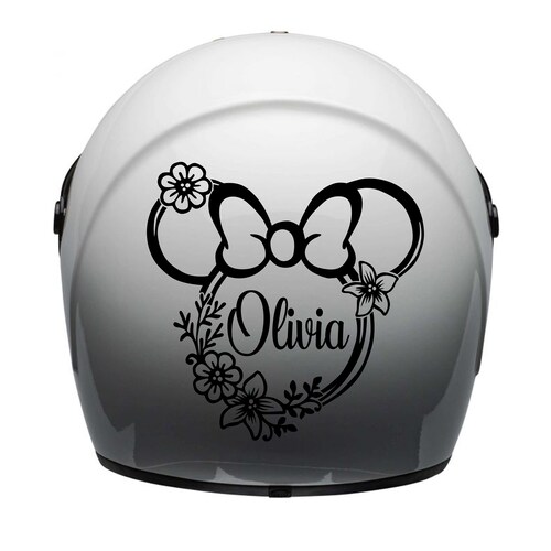 Motorcycle Helmet Sticker / Decal / Waterproof / Rose Etsy