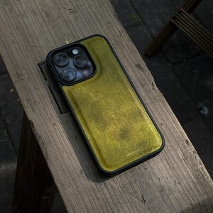 Stone & Ink iPhone Case – Premium Vegan Leather Cover for iPhone | Monza x Bluestone