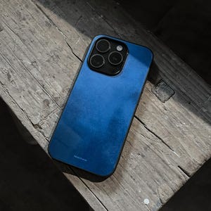 Stone & Ink iPhone Case – Luxury Glass Cover for iPhone | Monza x Bluestone