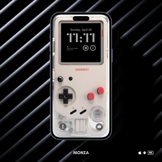 Buy 4k Ultra-pixel Retro Gameboy Mobile Wallpaper iPhone