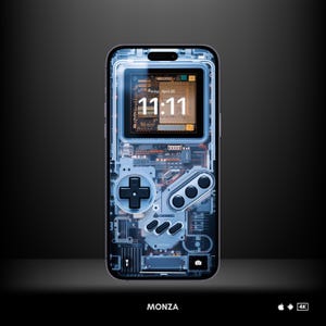 4k Ultra-Realistic Retro GameBoy iPhone Wallpaper | Mobile Wallpaper | Lock Screen Wallpaper | Digital Art | Monza | 7264
