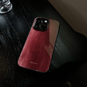 Stone & Ink iPhone Hülle – Luxus Glas-Hülle für iPhone | Monza x Blaufluss