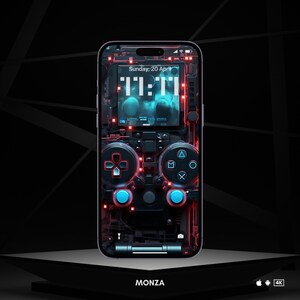 Retro GameBoy 4K iPhone Wallpaper | Ultra-Realistic Mobile Lock Screen (Digital Download)