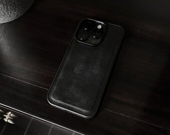 Stone & Ink iPhone Case – Premium Vegan Leather Cover for iPhone