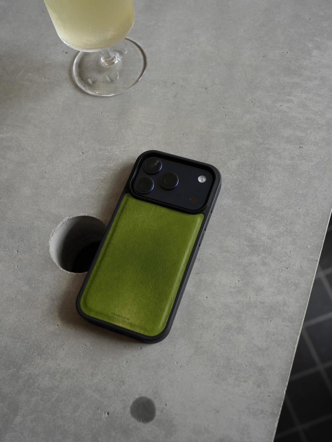 Stone & Ink iPhone Case – Premium Vegan Leather Cover for iPhone