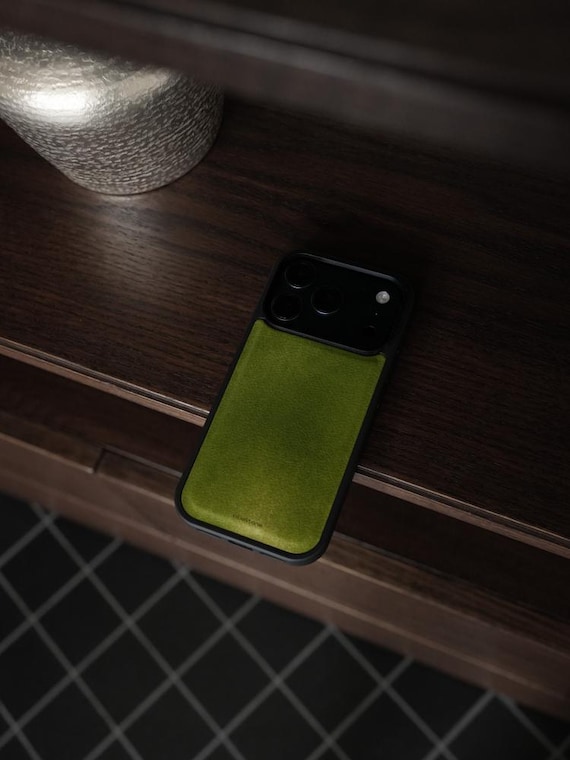Stone & Ink iPhone Case – Premium Vegan Leather Cover for iPhone
