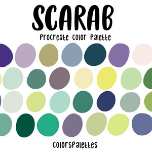 Scarab Procreate Color Palette / ColorsPalettes™