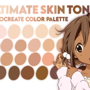 Ultimate Skin Tones Procreate Color Palette / ColorsPalettes™