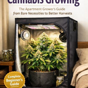 Indoor Cannabis Cultivation Book: Complete Beginner Apartment Growing Guide Tent Setup to Harvest by Kenneth Turner