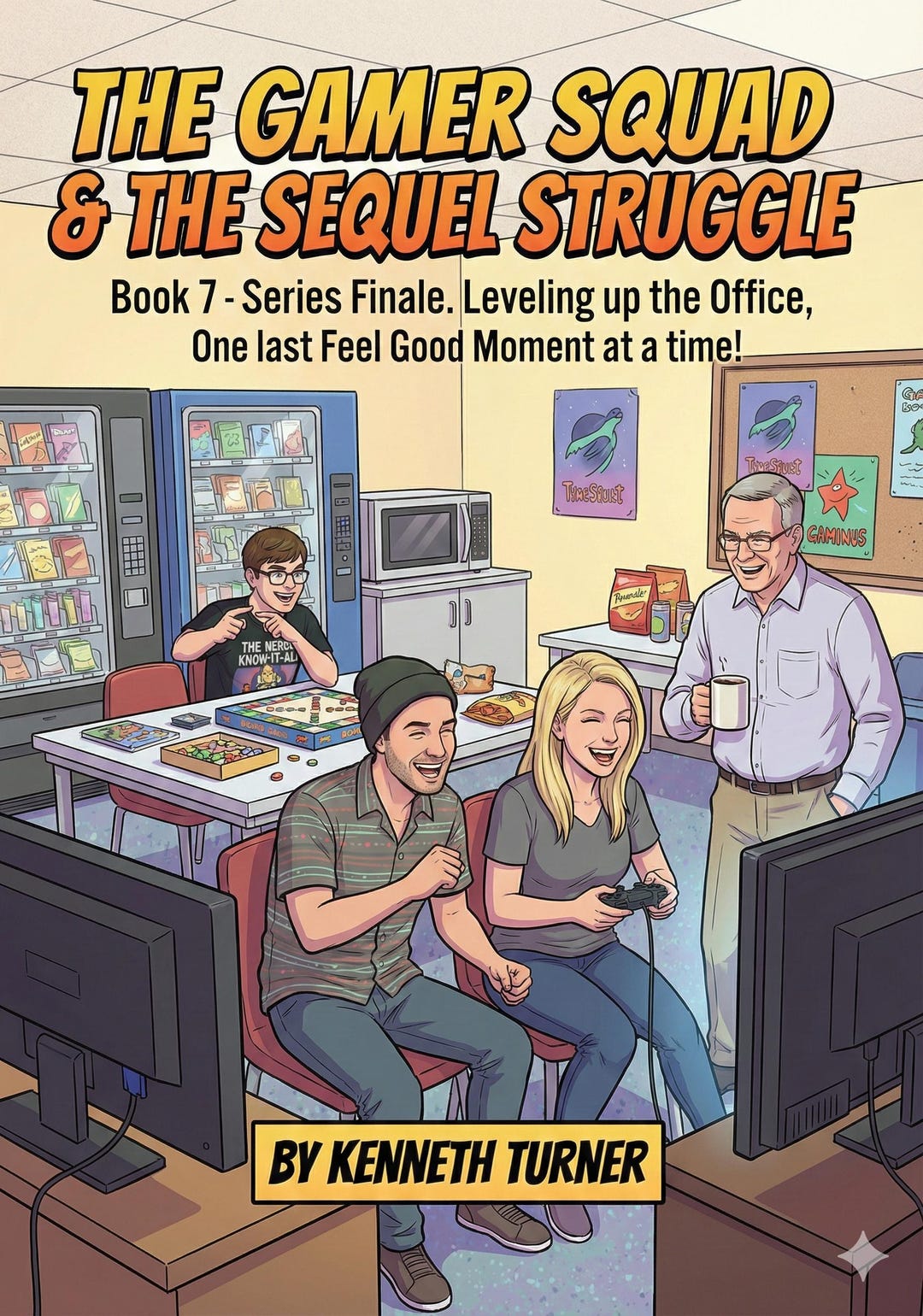 Gamer Squad Book 7: Sequel Struggle | Indie Game Dev Comedy (ebook ...