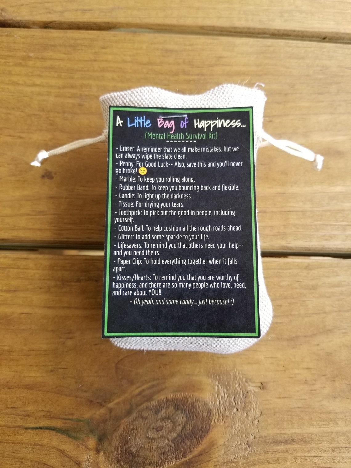 Mental Health Survival Kit A Little Bag Of Happiness Etsy mental-health-survival-kit-a-little-bag-of-happiness-etsy