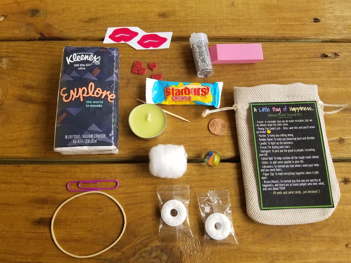 Mental Health Survival Kit A Little Bag Of Happiness Etsy mental-health-survival-kit-a-little-bag-of-happiness-etsy