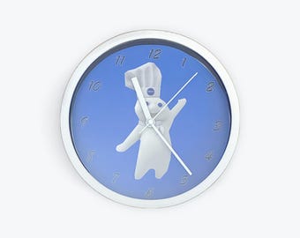 Dough Boy 9" Wall Clock
