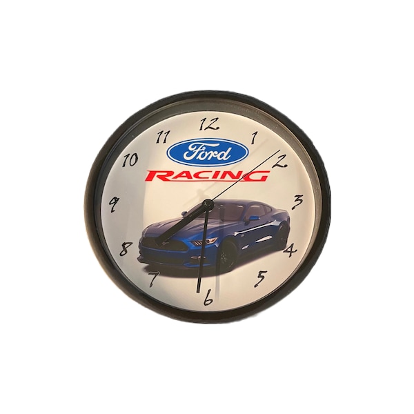 Ford Wall Clock Etsy