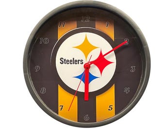 Pittsburg Steelers 9" Wall Clock
