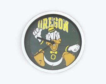 Oregon Ducks 9" Wall Clock