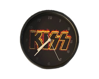 KISS 9" Wall Clock