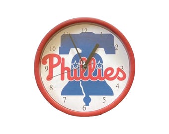 Phillies 9" Wall Clock