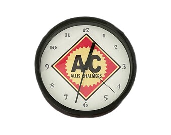 Allis-Chalmers 9" Wall Clock