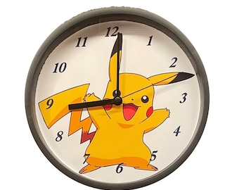 Pokemon 9" Wall Clock
