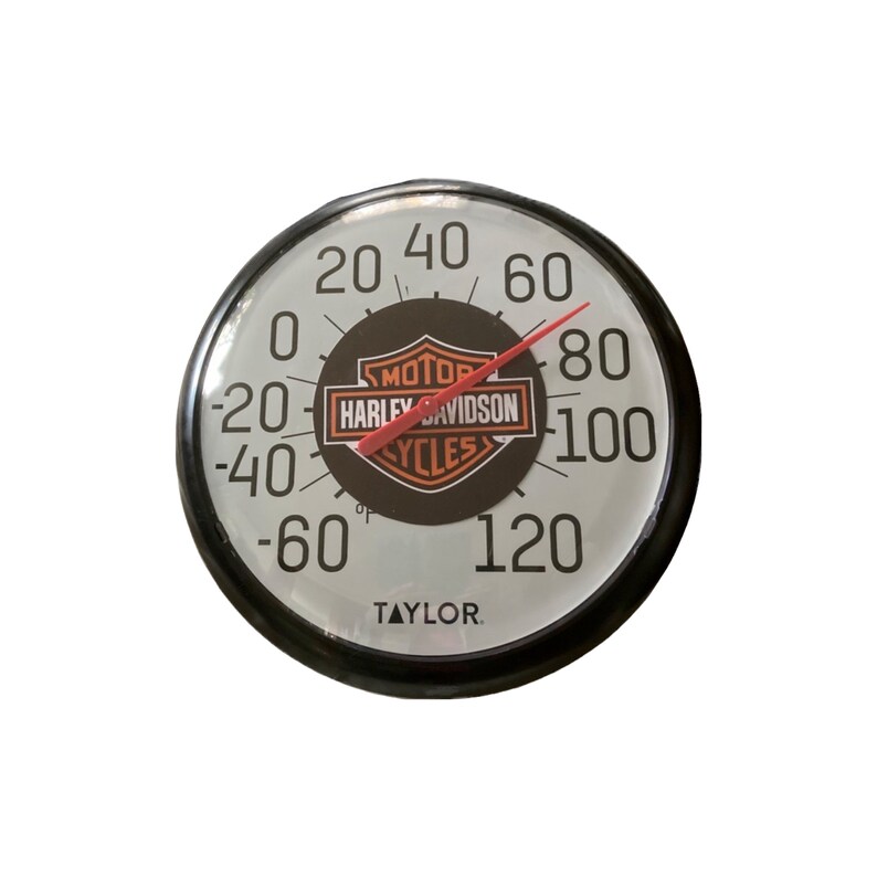 Harley Outdoor Weather Thermometer Etsy