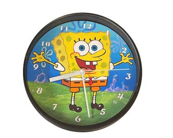 Sponge Bob 9" Wall Clock