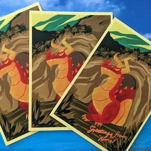 Saludos desde Casa Dragón | Saludos desde casa Dragón - Postal