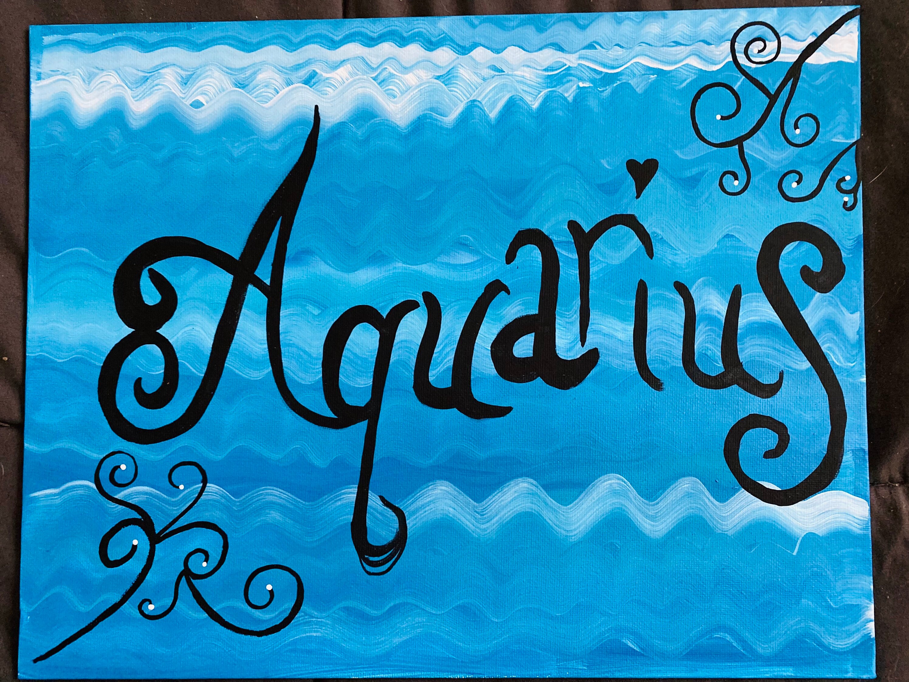 Zodiac painting Etsy