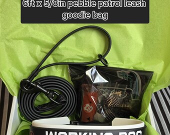 Working Dog Do Not Interact Biothane Box Set