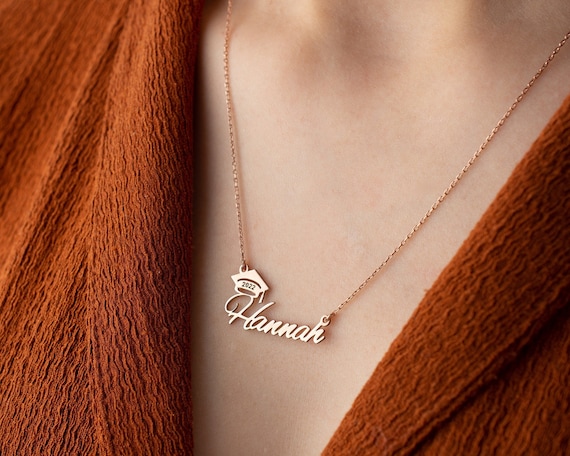 Graduation necklace shop for daughter