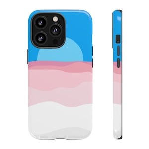 Trans Phone Case, Transgender Flag, Mtf iPhone 16 Pro X Max, Ftm Samsung Galaxy S23 S24 Ultra, LGBT Pride Month, LGBTQ Google Pixel 8 7