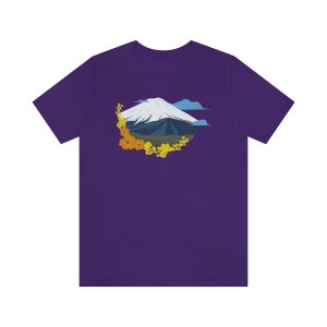 Aroace Nature T Shirt Aro Ace Flag Mountain Present Floral Aromantic