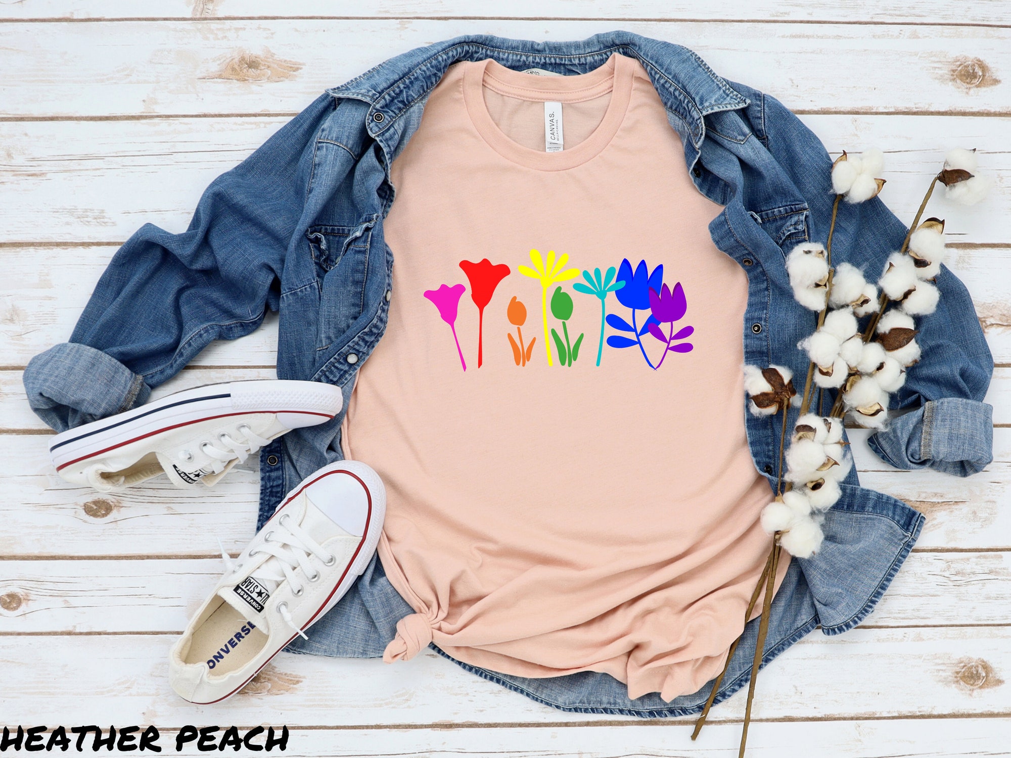 Discover LGBTQ Flowers T-Shirt