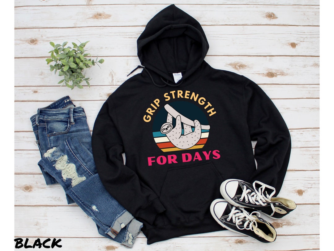 Rock Climbing Hoodie Bouldering Pullover Grip Strength Etsy