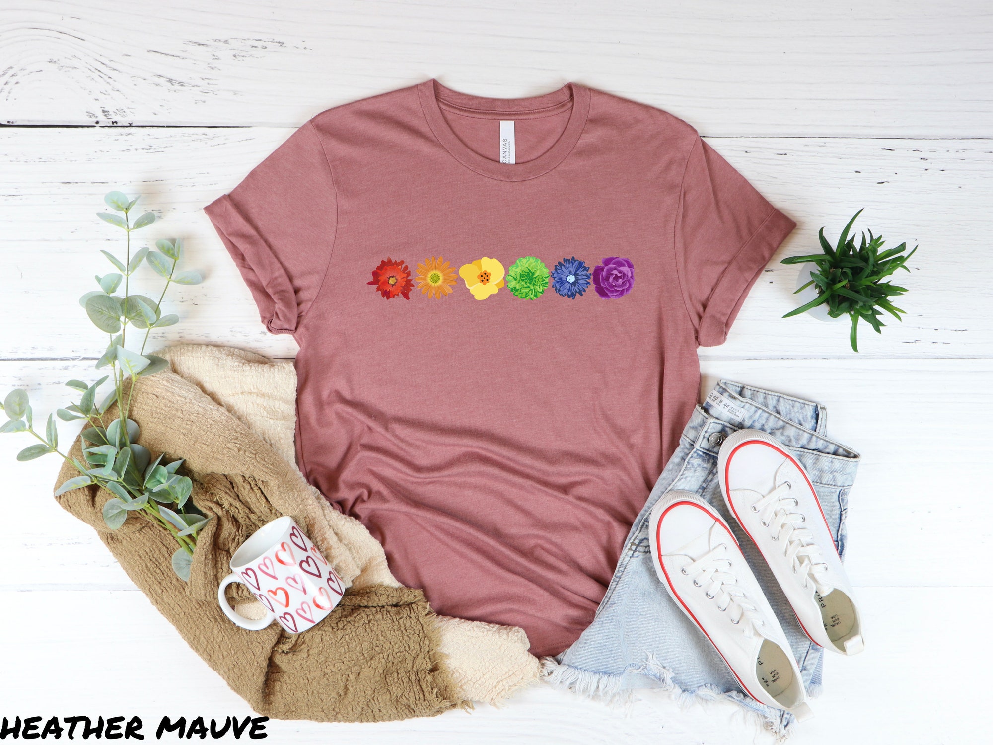 Discover LGBTQ Flowers T-Shirt