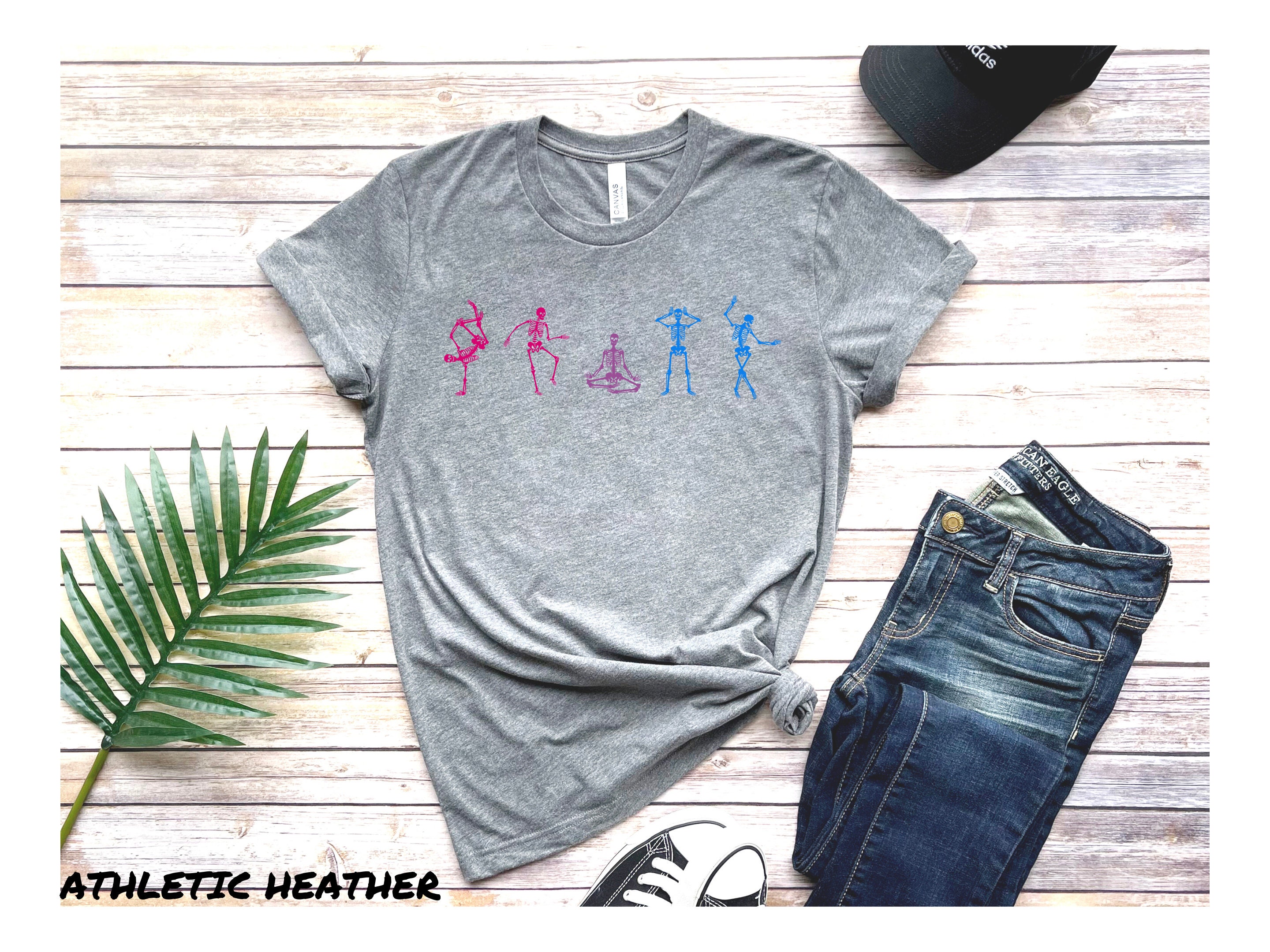 Discover Bisexual Halloween T Shirt, Bi Flag Skeletons Tshirt, Discreet Bisexuality Gift, Subtle LGBT Pride Month March, Autumn LGBTQ Parade Present