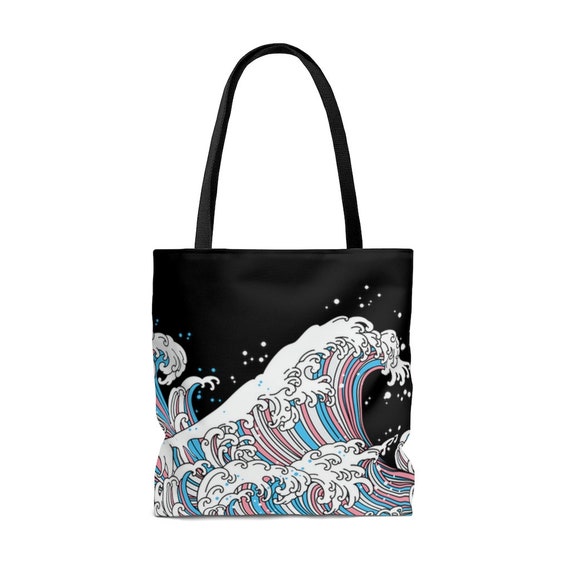 Transgender Tote Bag, Subtle Trans Flag Gift, Ftm Mtf