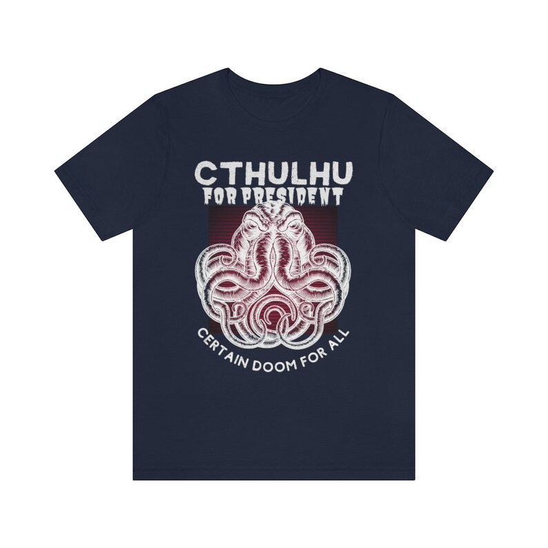 Cthulhu 2024 Certain Doom for All Tshirt Cthulu for Etsy