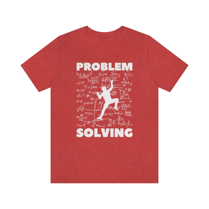 Rock Climbing T Shirt, Bouldering Tee, Problem Solving, Sport Climber Gift, Present for Boulderer, Lead Climb Tshirt, Vintage Mountaineering image 6