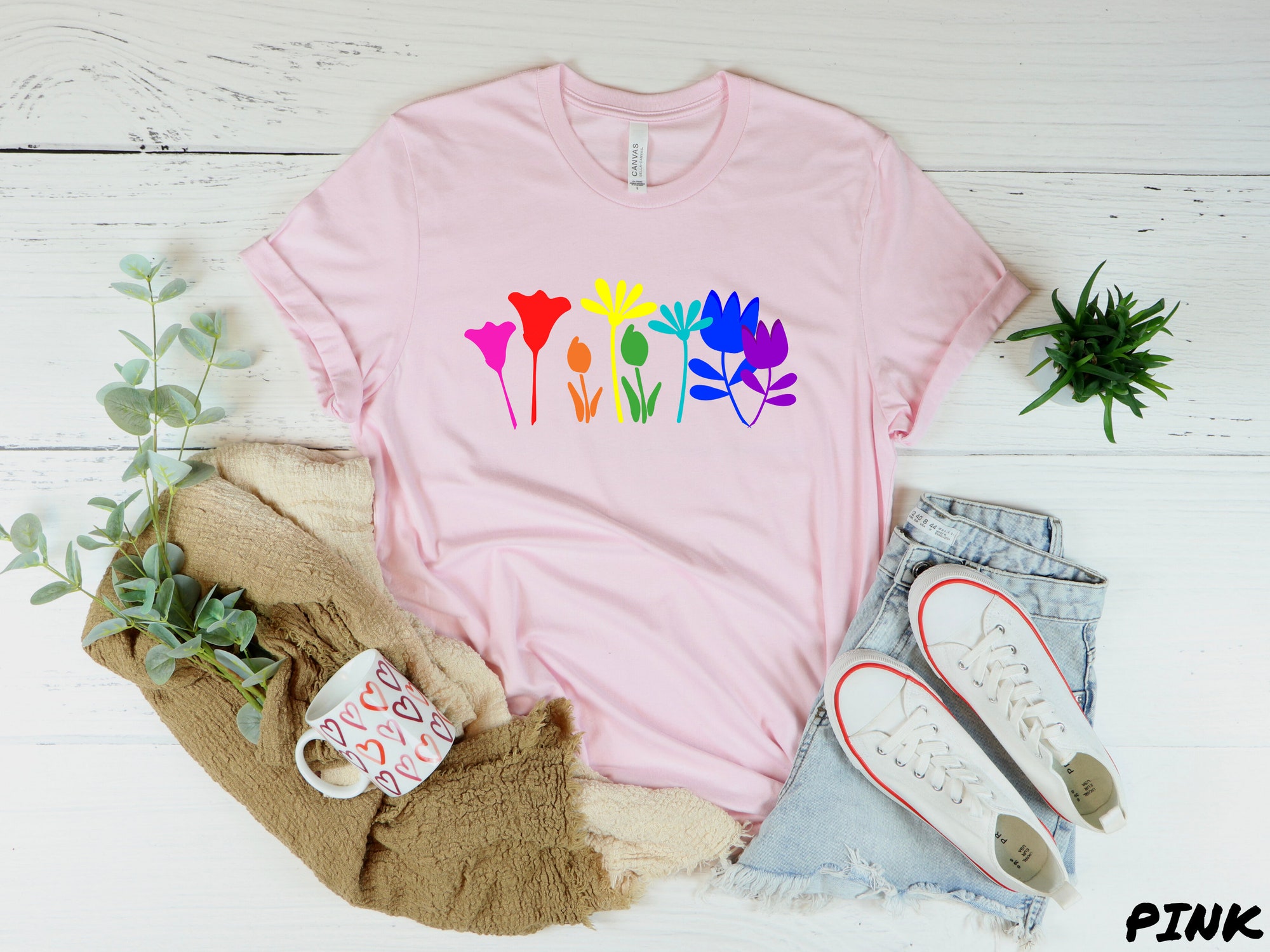 Discover LGBTQ Flowers T-Shirt