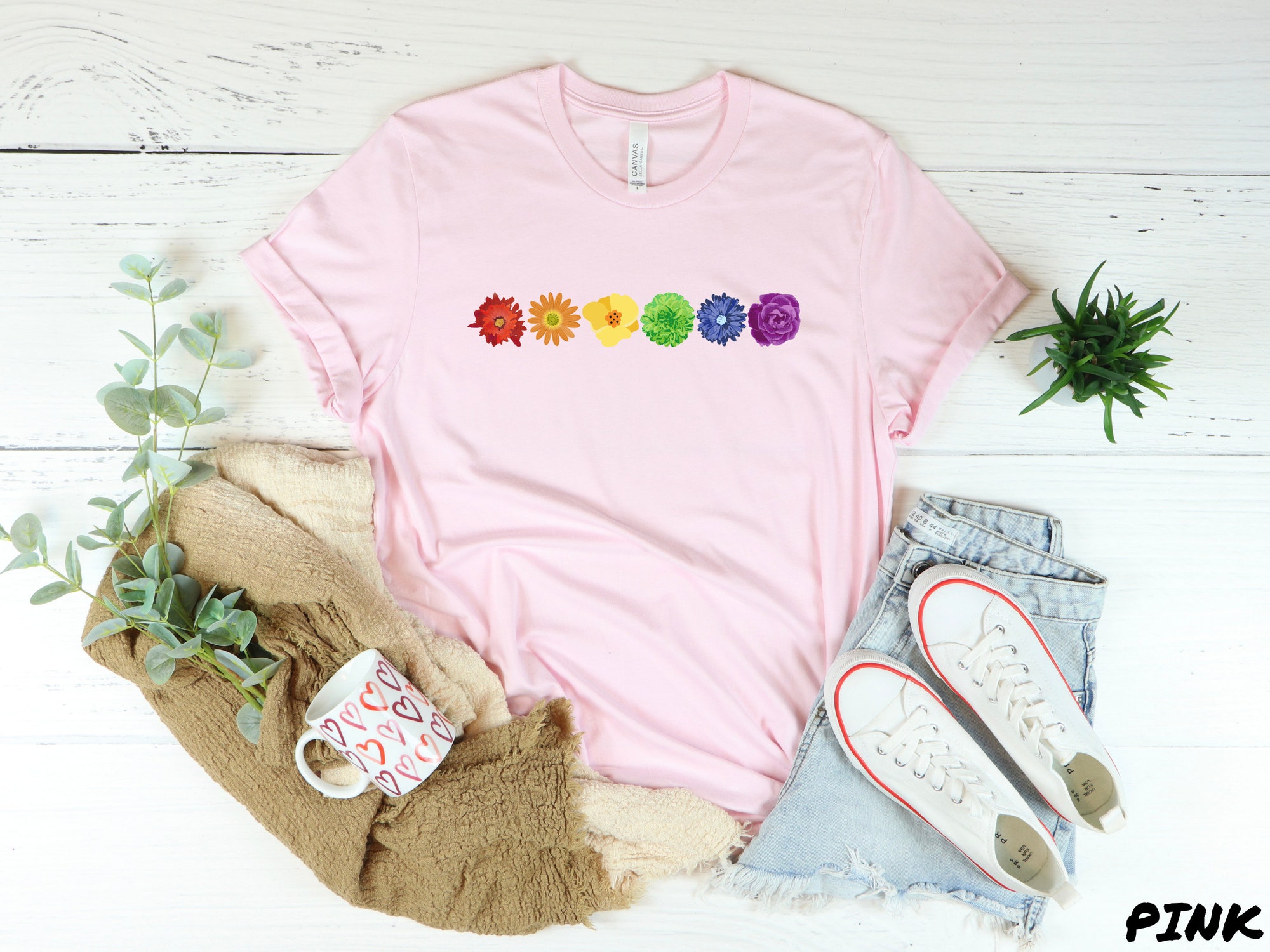 Discover LGBTQ Flowers T-Shirt