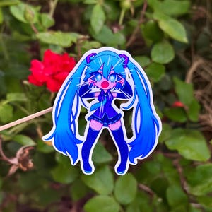 Miku Sticker | Vinyl Matte or Holo Sticker