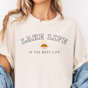 Lake Life Sweatshirt: Beach Camper Sweater, Gift for Adventurer