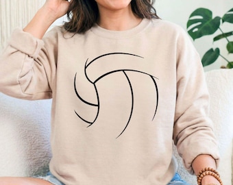 Volleyball Sweatshirt, Volleyball Stitches, Volleyball Mom Sweatshirt, Volleyball Shirt, Game Day Volleyball, Gift For Volleyball Player