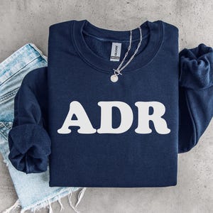 ADR Sweatshirt Funny Vet Tech Apparel Animal Doctor Gift Veterinarian Hoodie Vet School Shirt Vet Tech Graduation Gift Veterinary Assistant