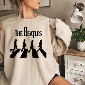 The Beatles Sweatshirts, Rock and Roll The Beatles Shirt, Retro The Beatles Tee, The Beatles 70s T-shirt,Gift For Her,Gift For Him