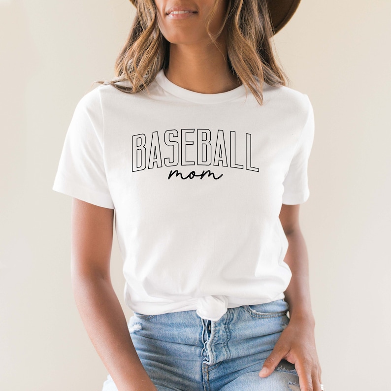 Baseball Mom Shirt Baseball Shirt Game Day Shirt Baseball Etsy