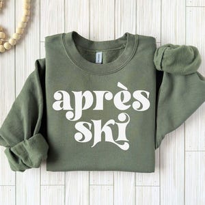 Après Ski Sweatshirt: Winter Sports, Aspen Trip Sweater image 2